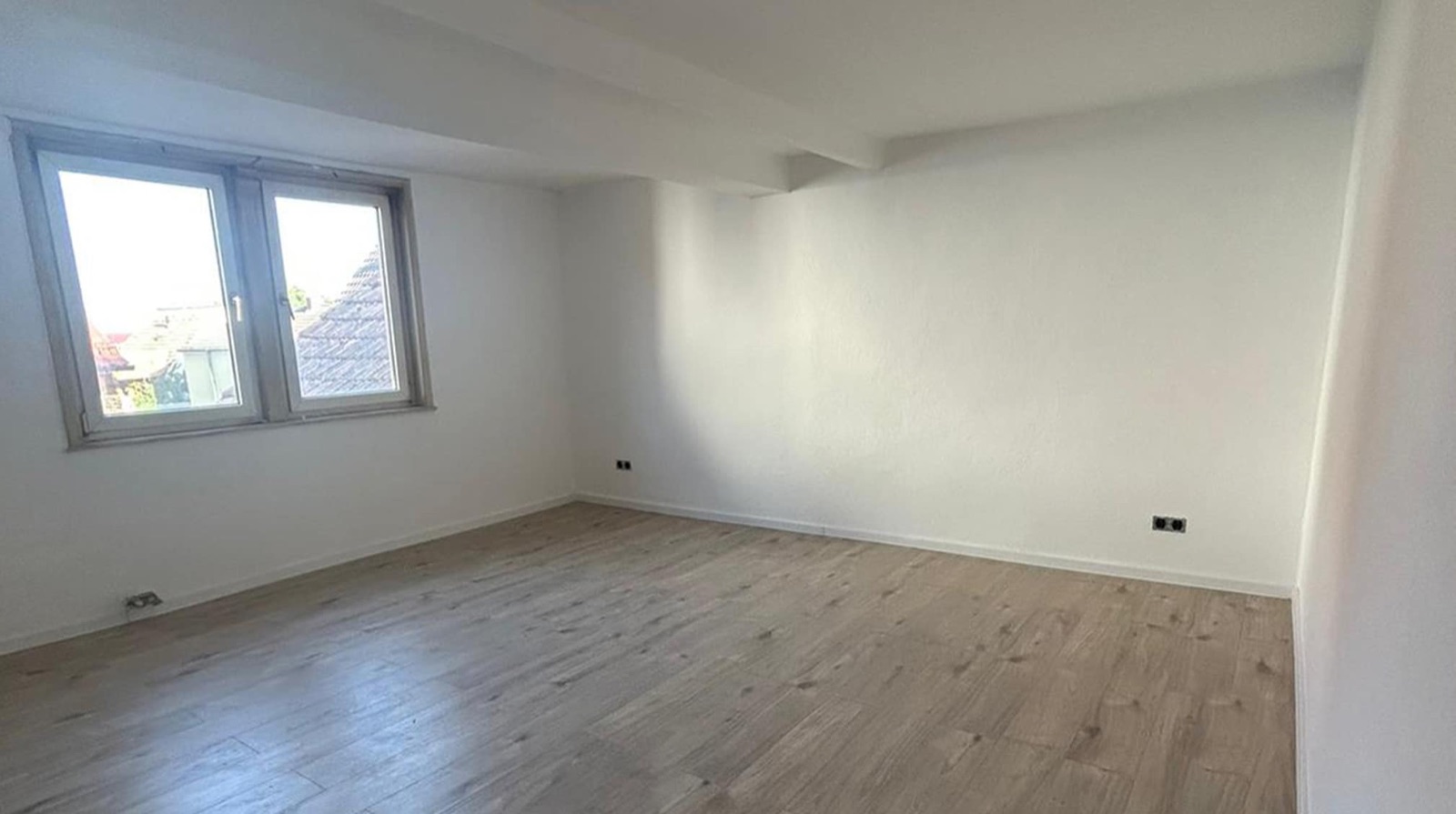 Dieselbe Wohnung nach der Sanierung